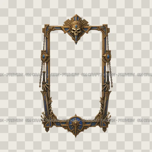 Border 25 top-down token preview