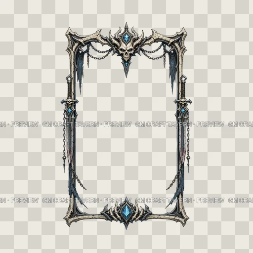 Border 43 top-down token preview