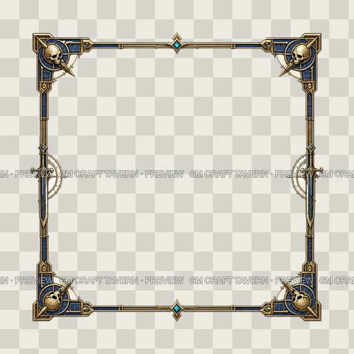 Border 98 top-down token preview