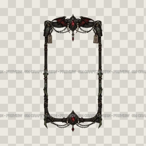 Border 26 top-down token preview