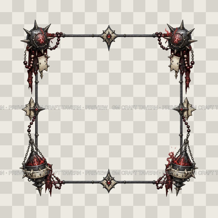 War Priest Borders product preview 1
