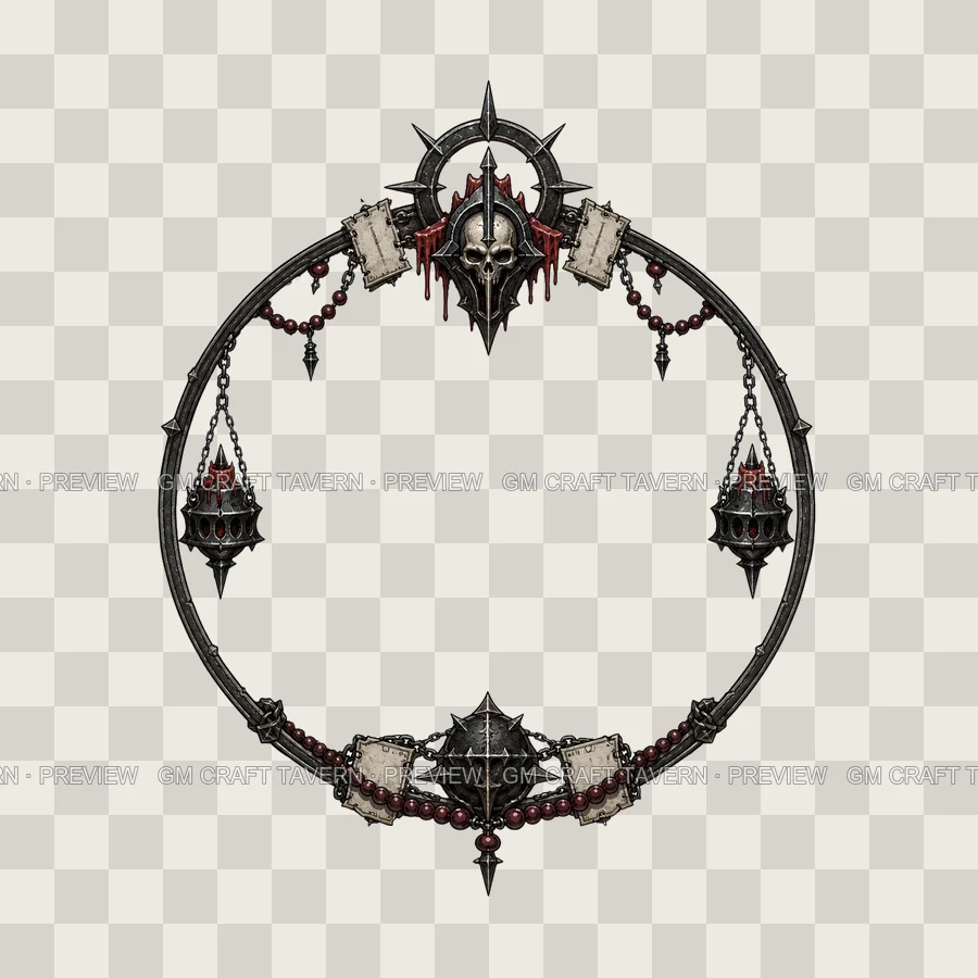 War Priest Borders product preview 4