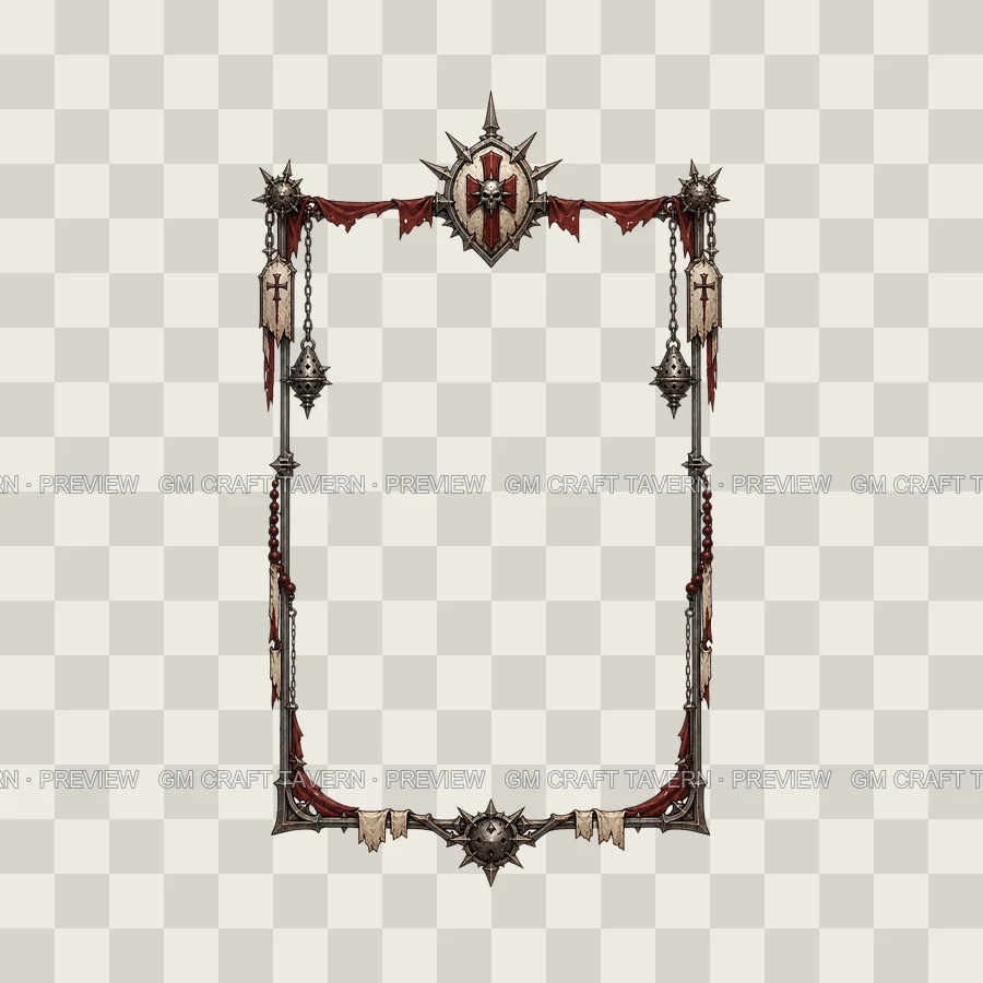 War Priest Borders product preview 5