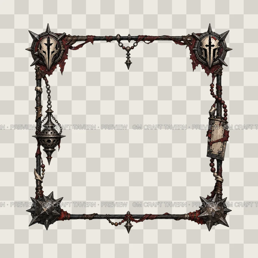 War Priest Borders product preview 7