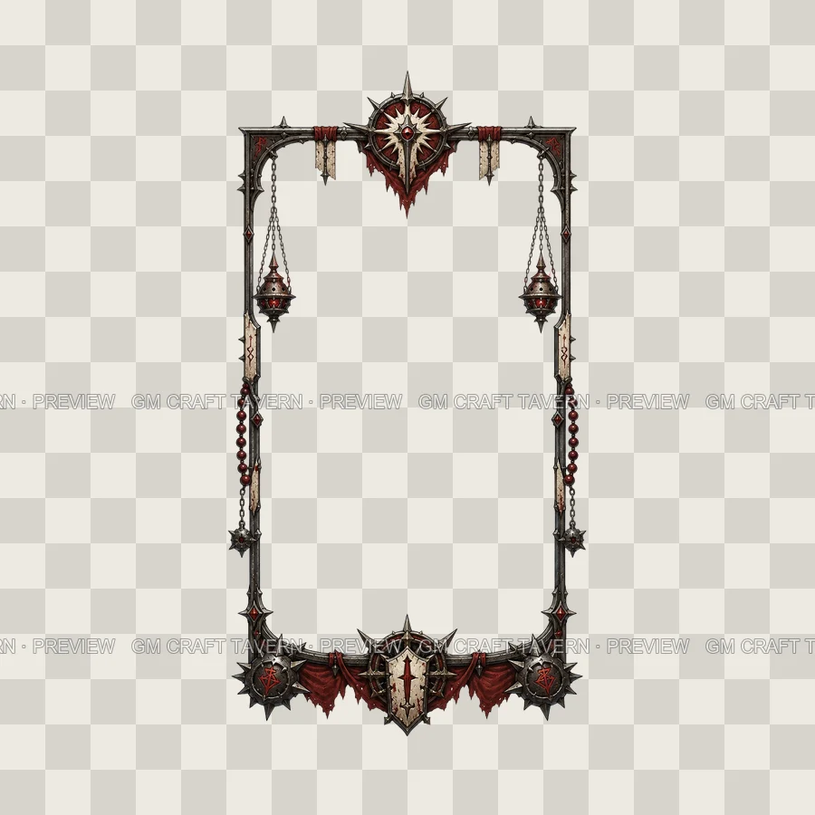 War Priest Borders product preview 9