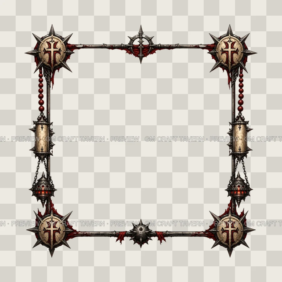 War Priest Borders product preview 10