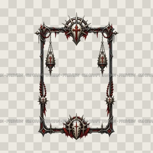 Border 05 top-down token preview