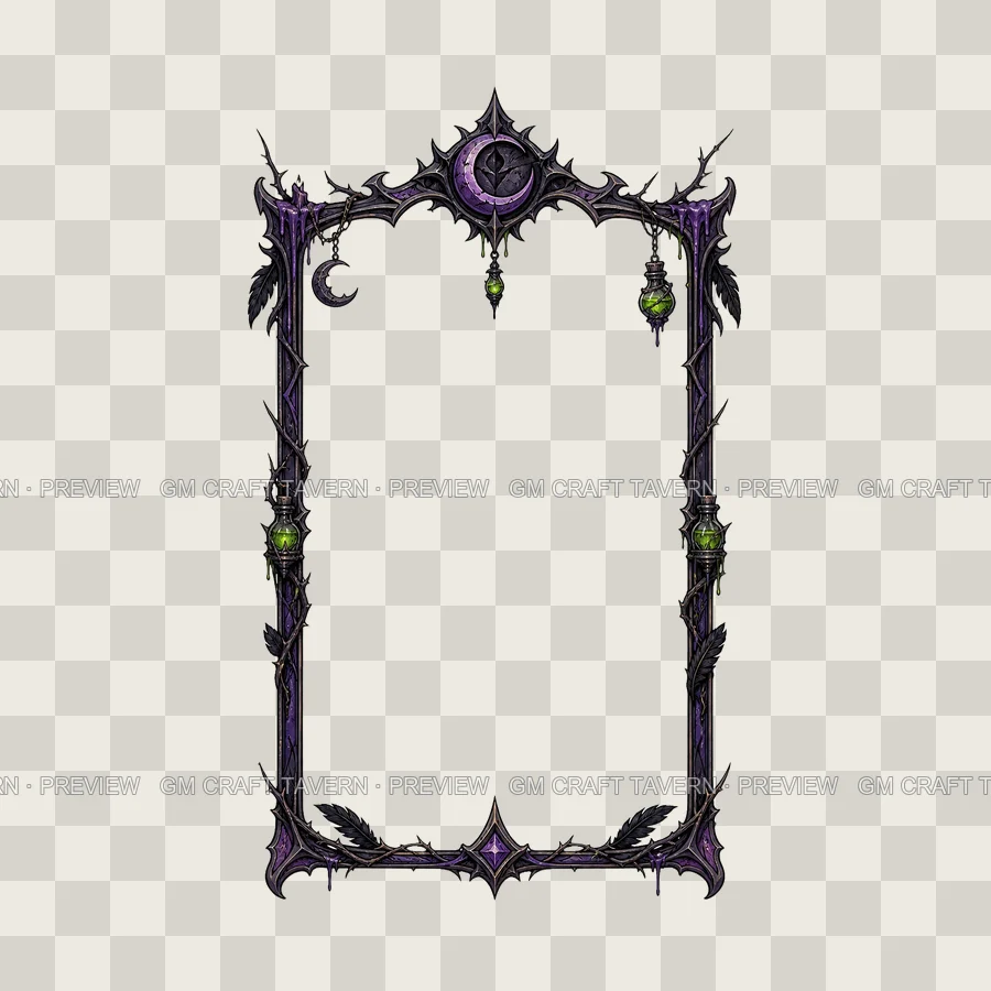 Witch Coven Leader Borders product preview 4