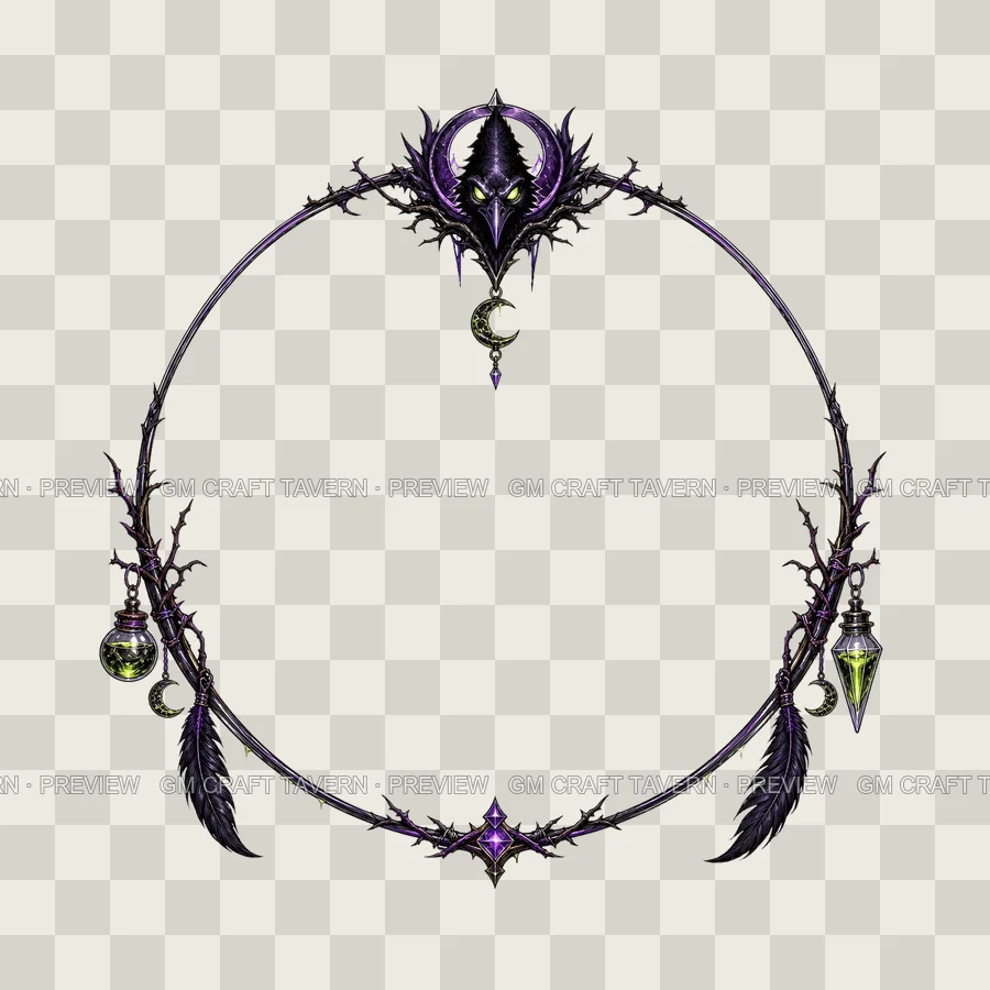 Witch Coven Leader Borders product preview 6