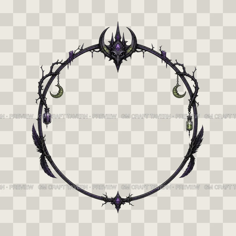 Witch Coven Leader Borders product preview 9