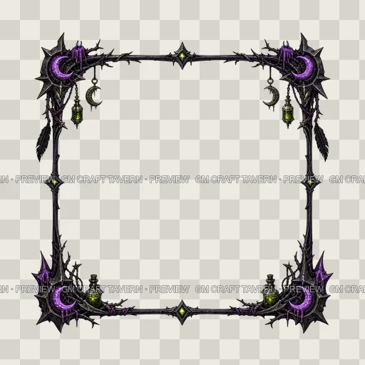 Border 14 top-down token preview