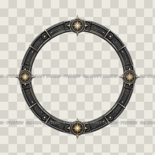 Border 264 top-down token preview