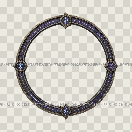 Border 54 top-down token preview