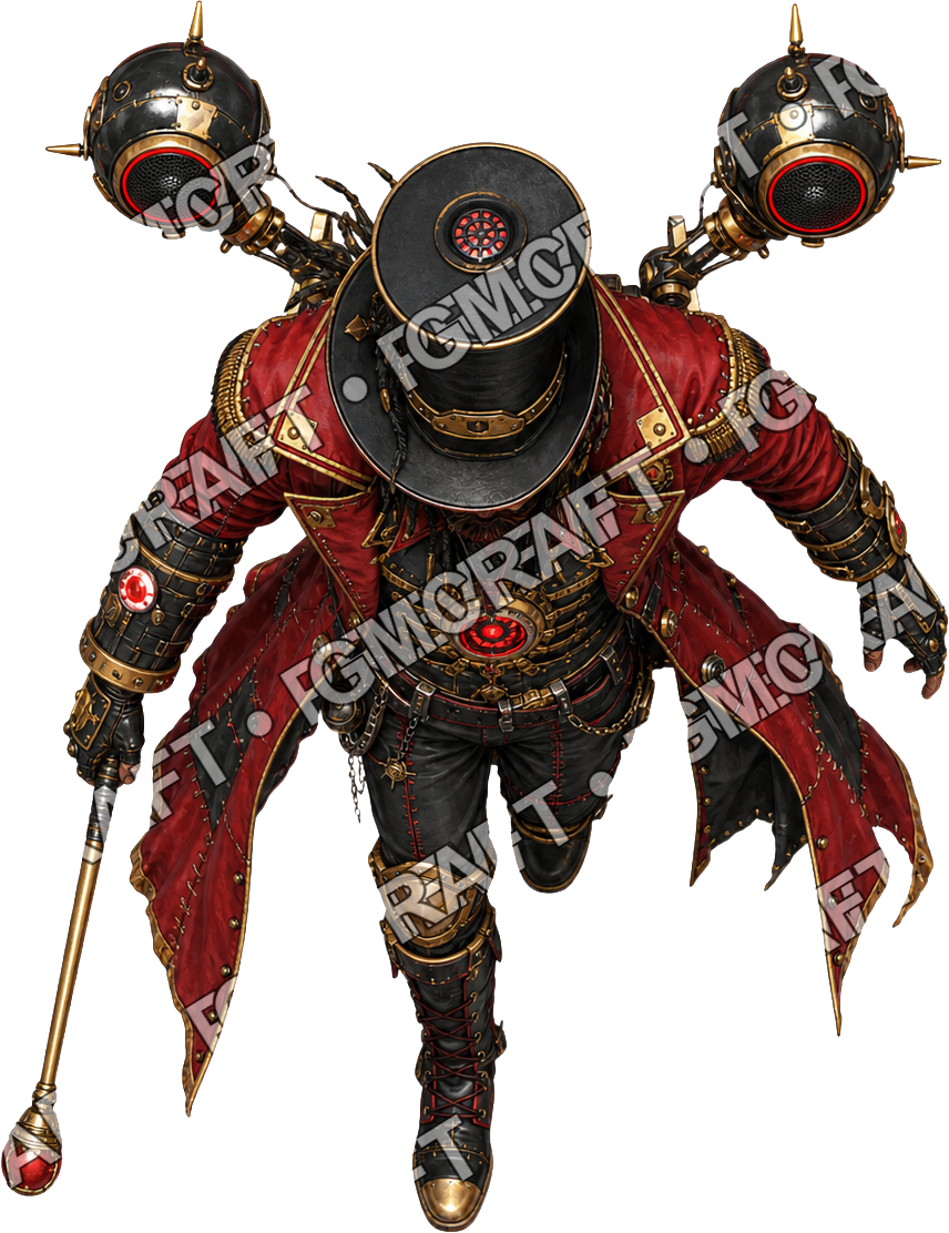 Patchwork Mask Ringmaster top-down token preview