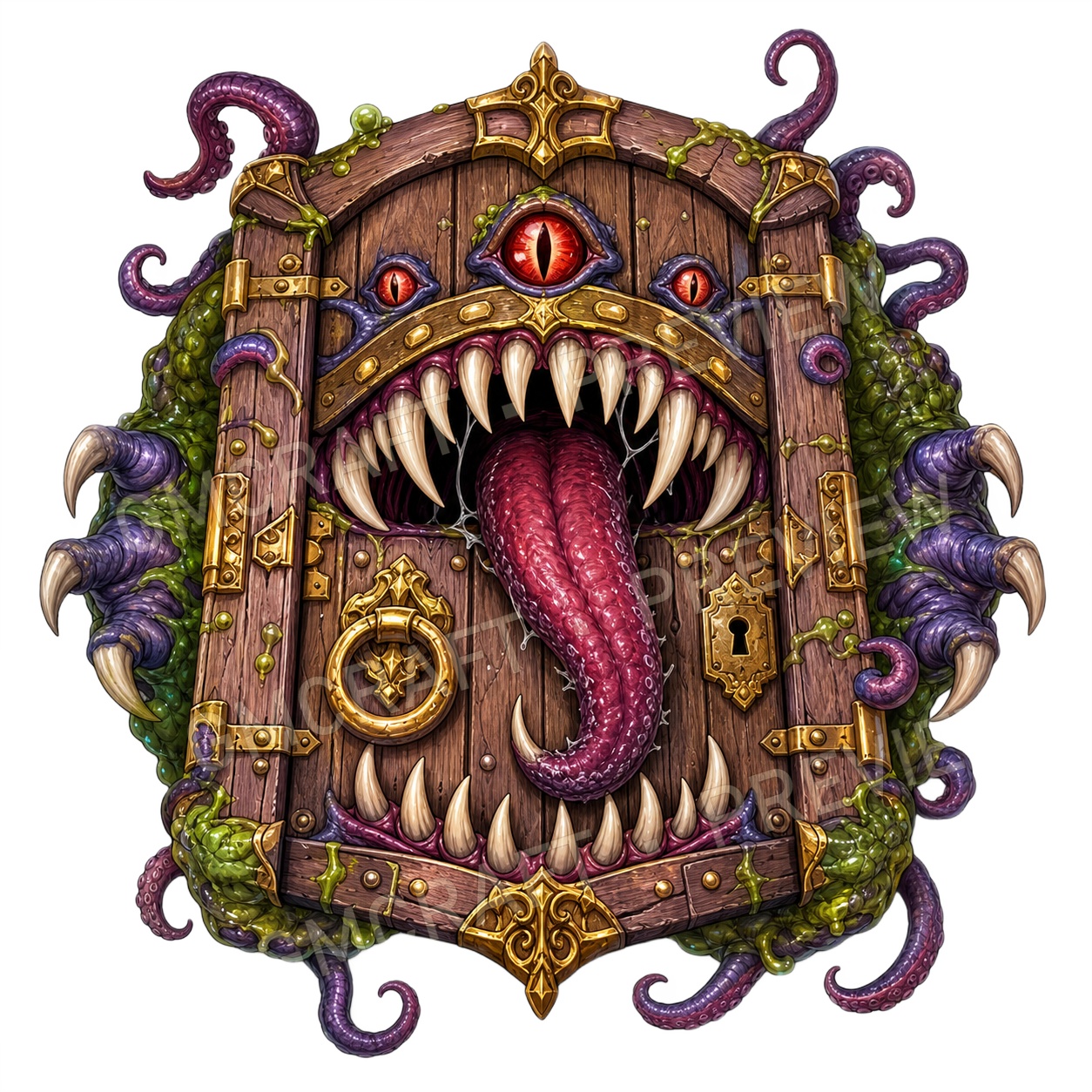 Door Mimic top-down token preview