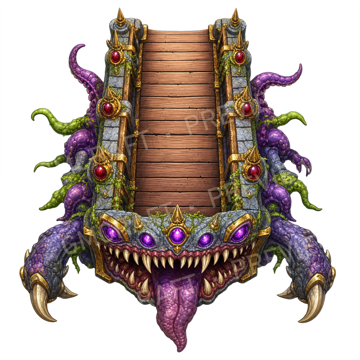 Bridge Mimic top-down token preview