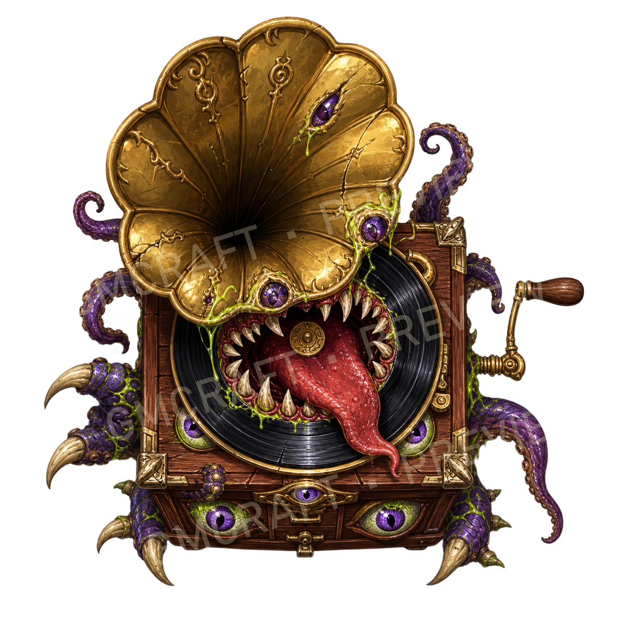 Gramophone Mimic top-down token preview