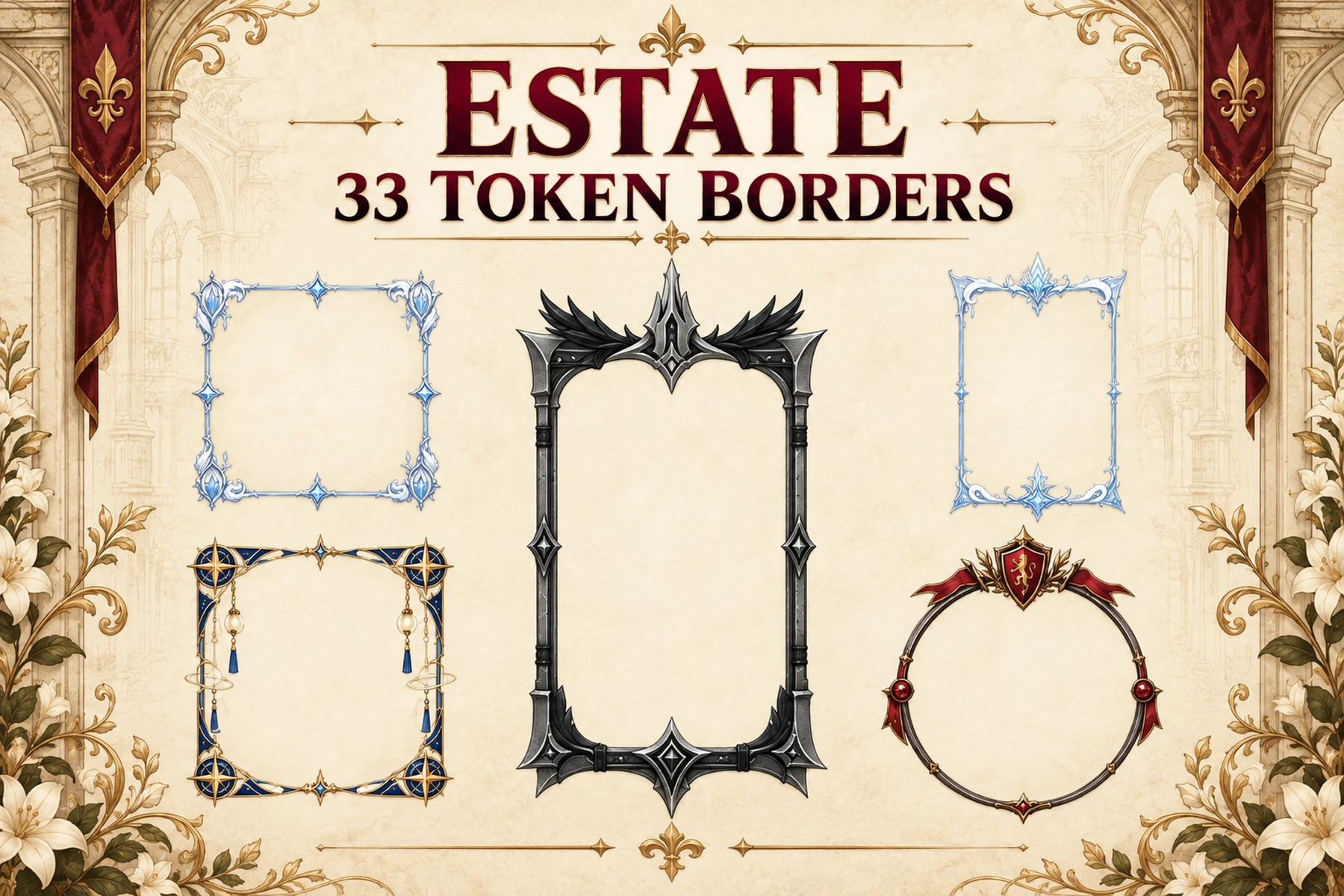 33 Estate Token Borders