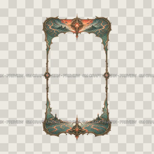 Border 10 top-down token preview