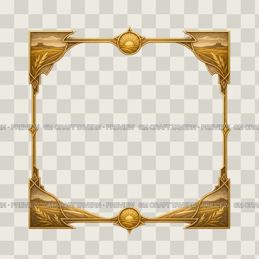 Border 18 top-down token preview