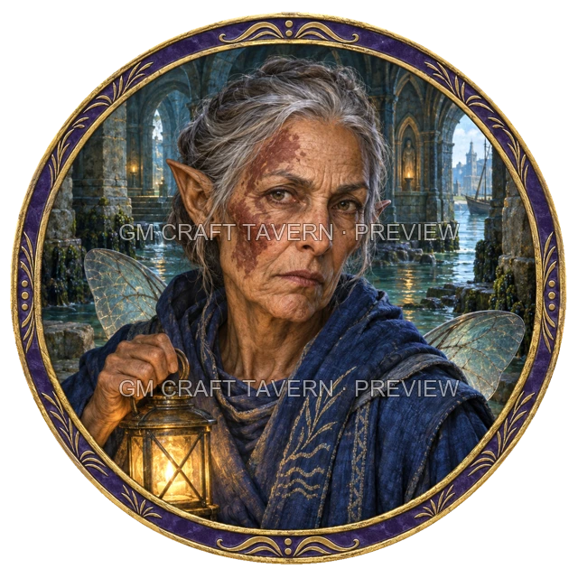 Aperçu du produit Tokens de personnages gens-fées 4