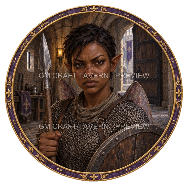 Aperçu du produit Tokens de personnages gens-fées 3