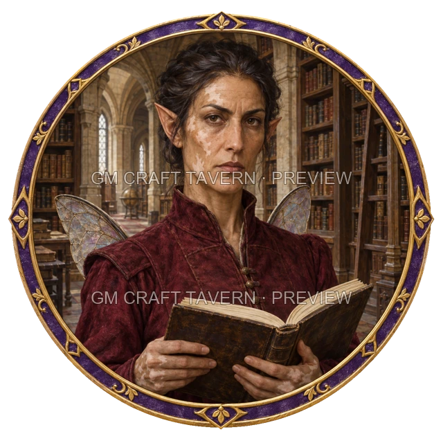Aperçu du produit Tokens de personnages gens-fées 7