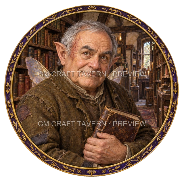 Aperçu du token vu du dessus de Morga Birchhaven - Marchand