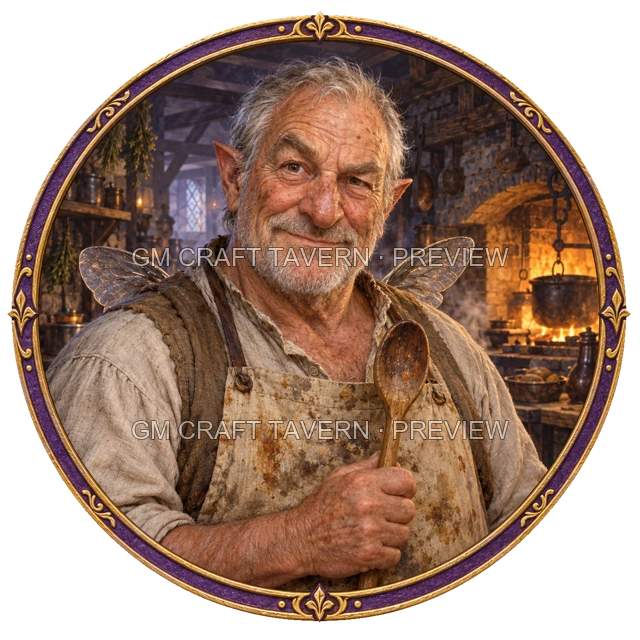 Morga Westmere - aperçu de token d’aubergiste vu du dessus