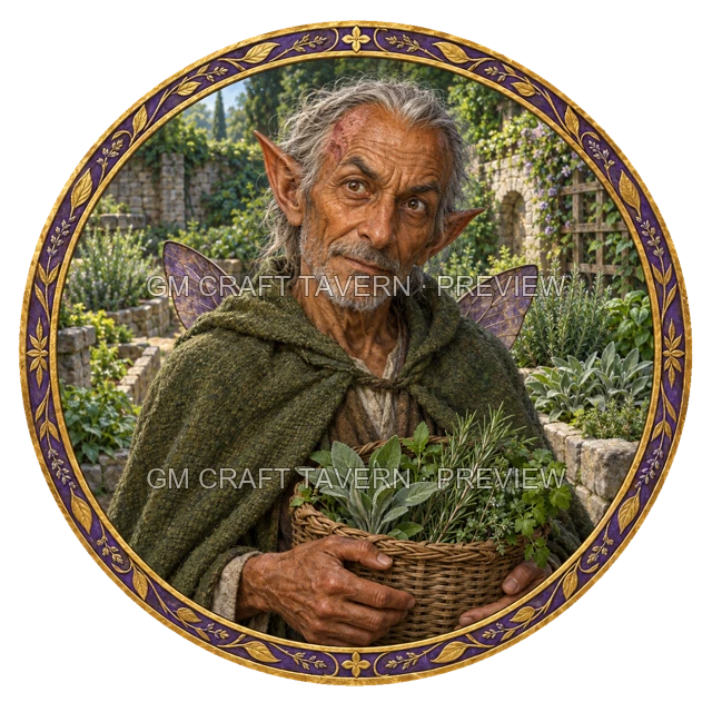 Morga Deepgrove - aperçu de token de guérisseur vu du dessus