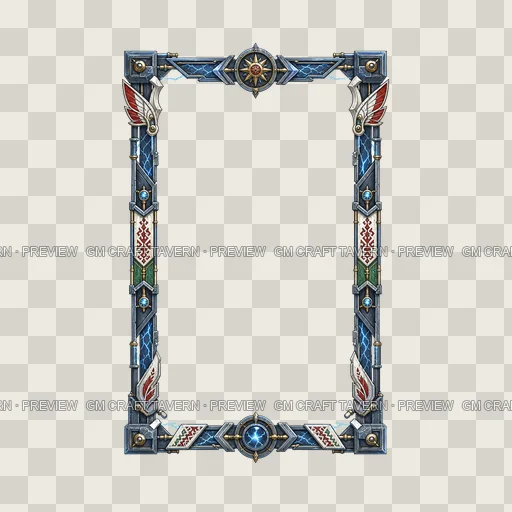 Border 11 top-down token preview