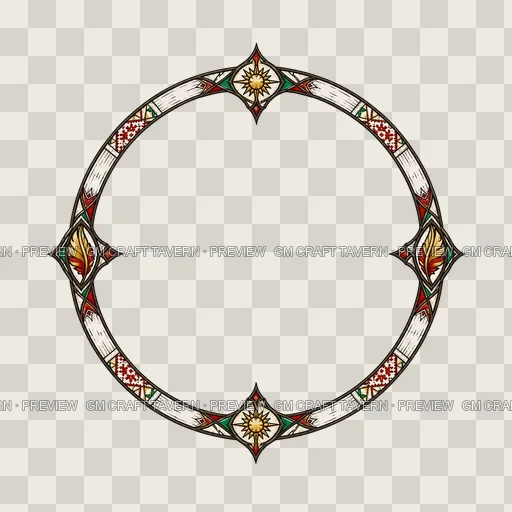Border 28 top-down token preview