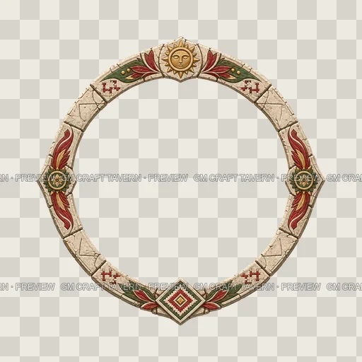 Border 32 top-down token preview