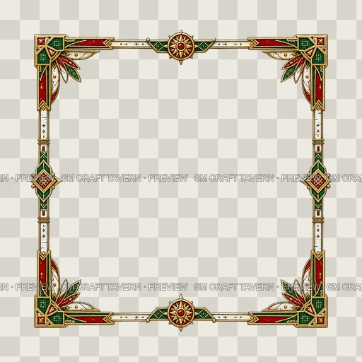 Border 48 top-down token preview