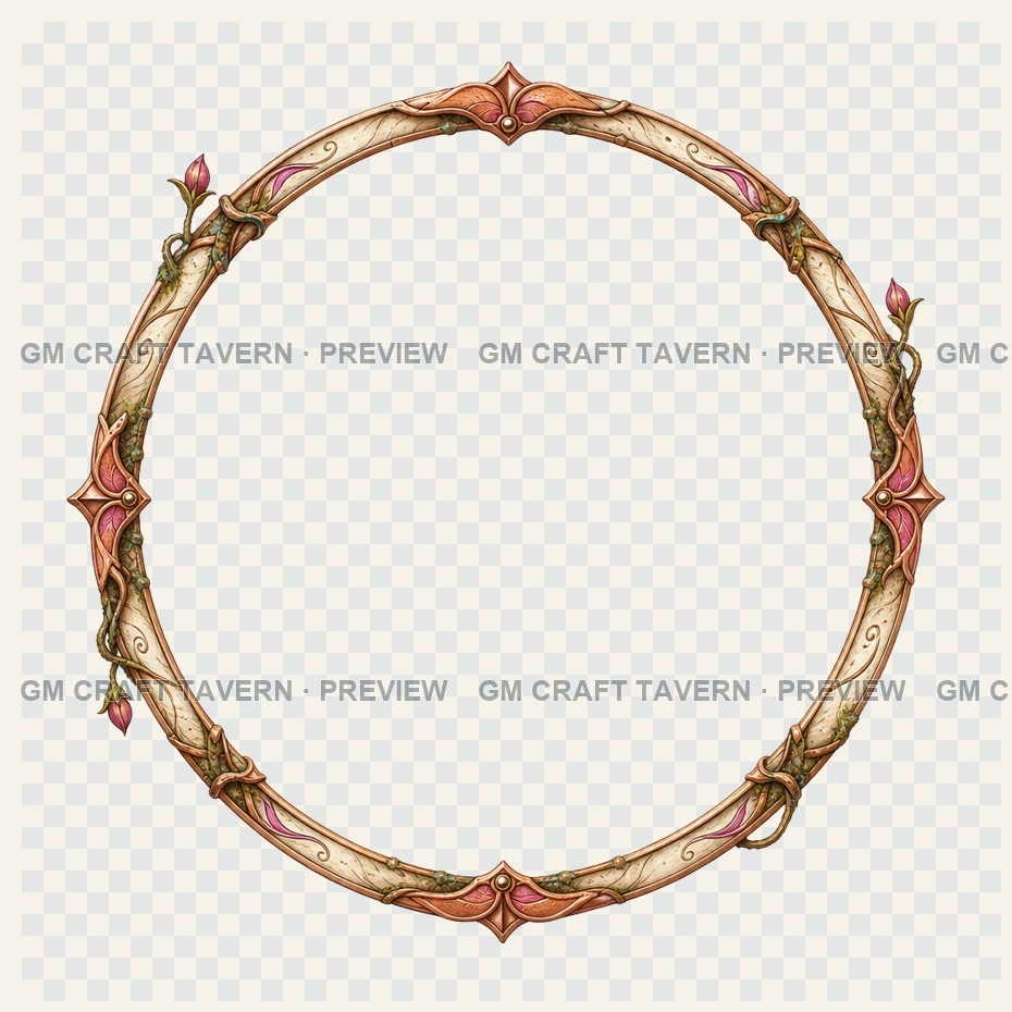 Fey Court Borders product preview 1
