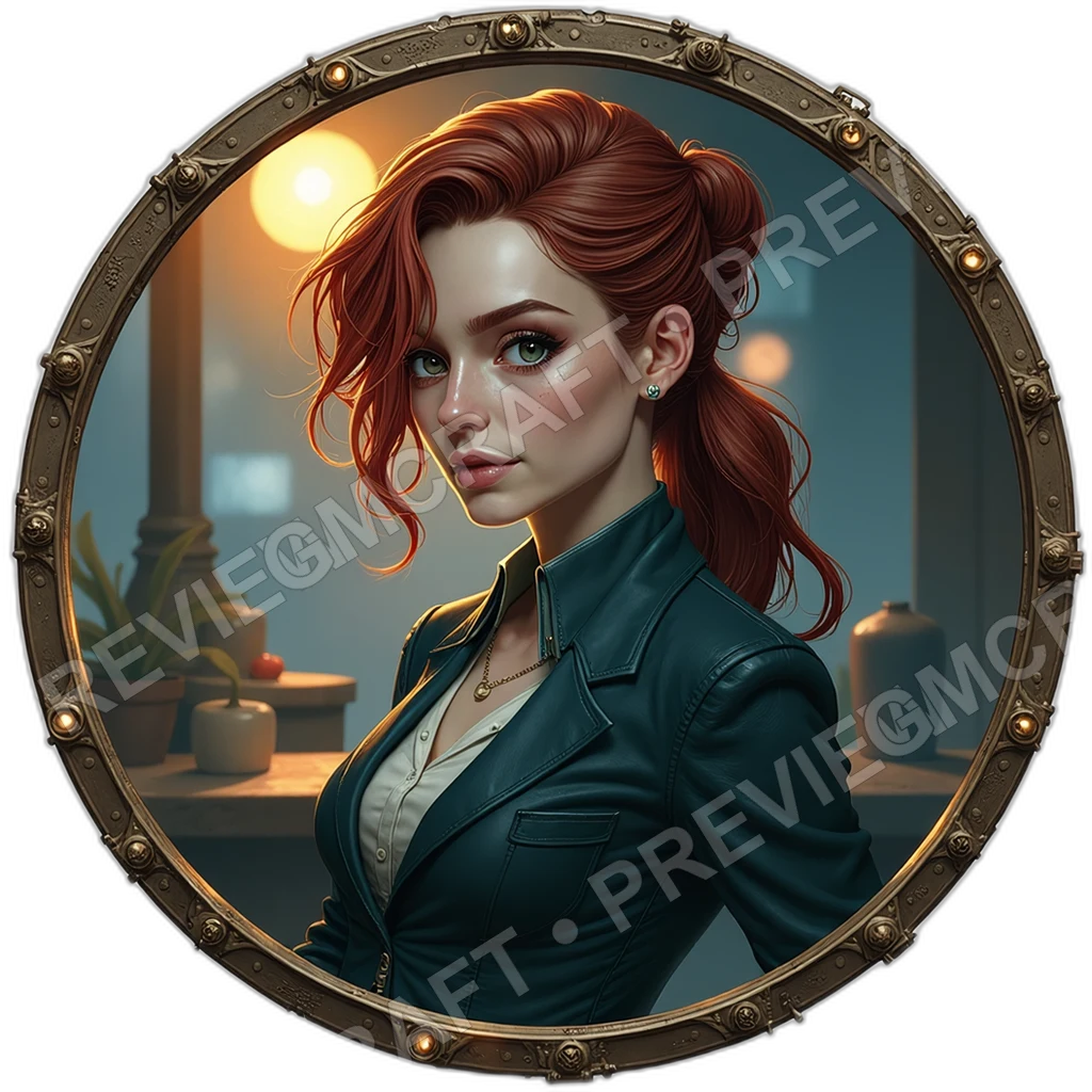 Silk Tie Fixer, Female, Palm Vault Sigil, Throat Whisper Bead, Hidden Microkey Heel, Fixers, ,Elder Very Old Person,1.8,, ,Lean Build,1.8,, ,Chestnut 0001 top-down token preview