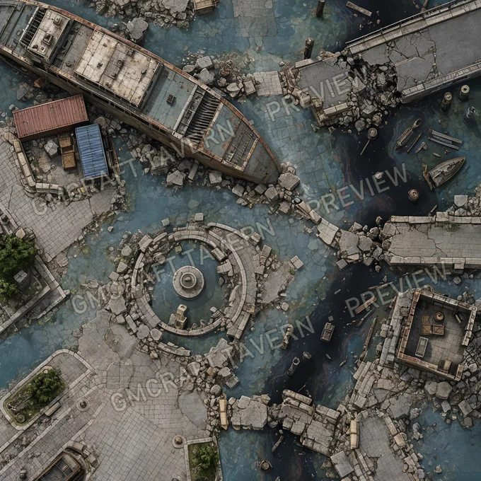 Aperçu de la battlemap Pa 38 45