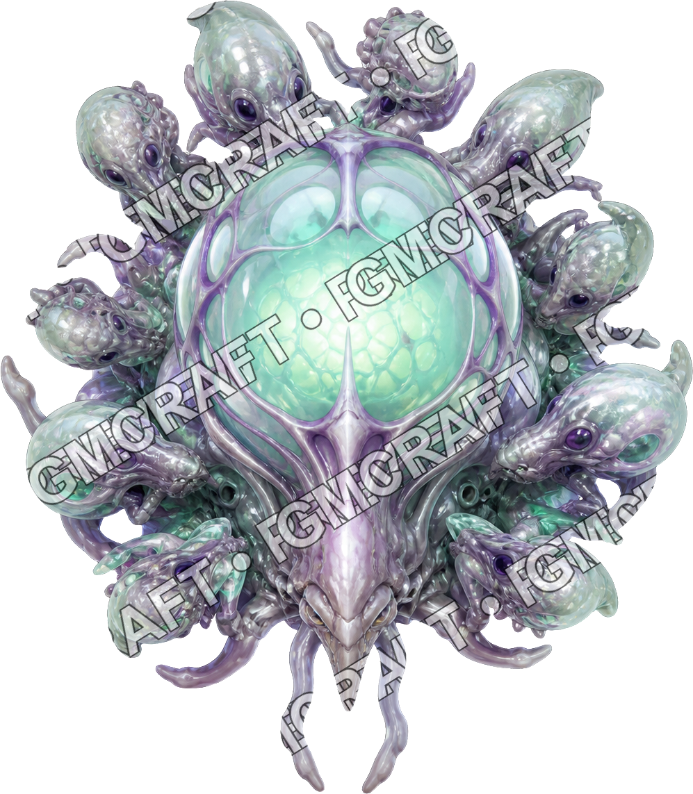 Aperçu du token vu du dessus de Lumen Spore Cluster