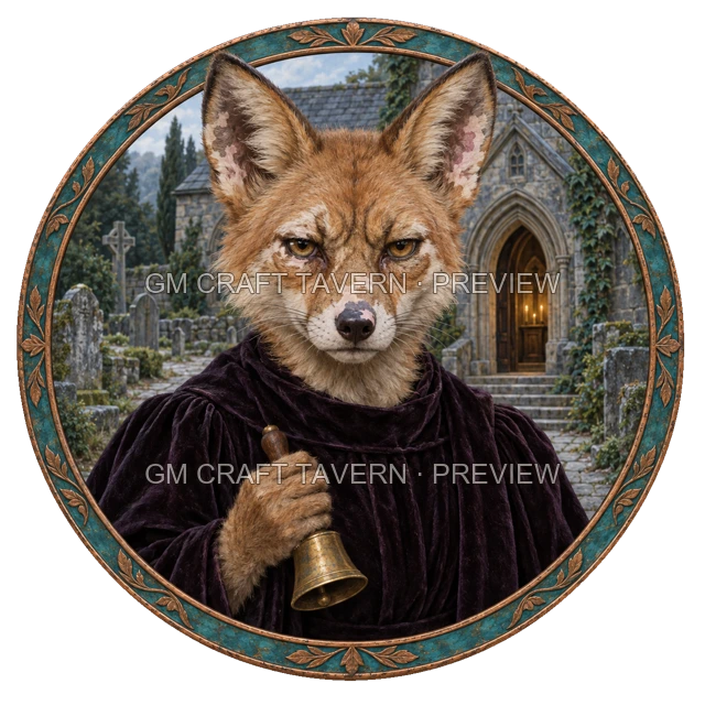 Aperçu du token vu du dessus de Durg Stonebrook - Barde
