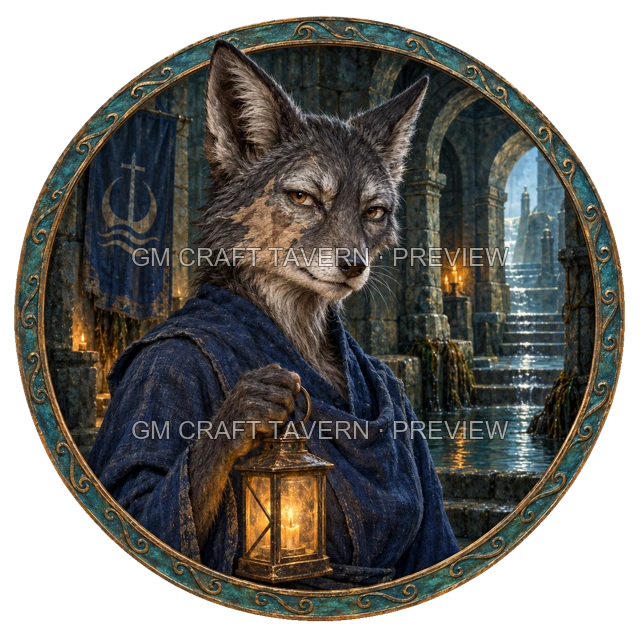 Aperçu du produit Tokens de personnages foxfolk 7