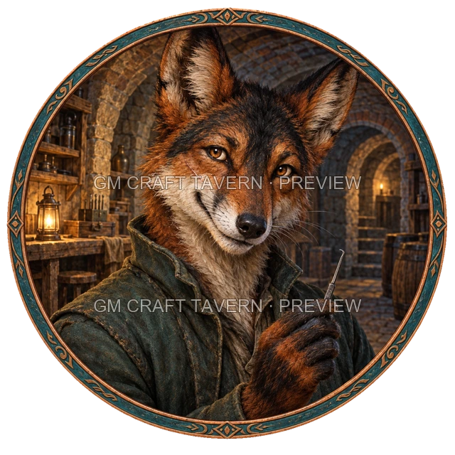 Aperçu du token vu du dessus de Varka Duskford - Roublard