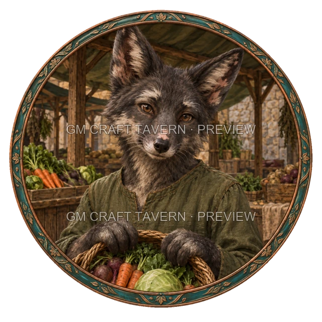 Aperçu du token vu du dessus de Besha Birchhaven - Marchand