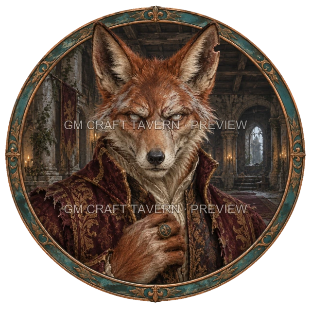 Aperçu du token vu du dessus Noble mort-vivant