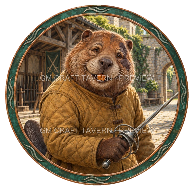 Varka Ashfield - Fighter top-down token preview