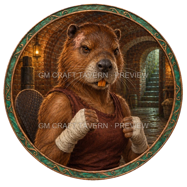Durg Ashfield - Monk top-down token preview