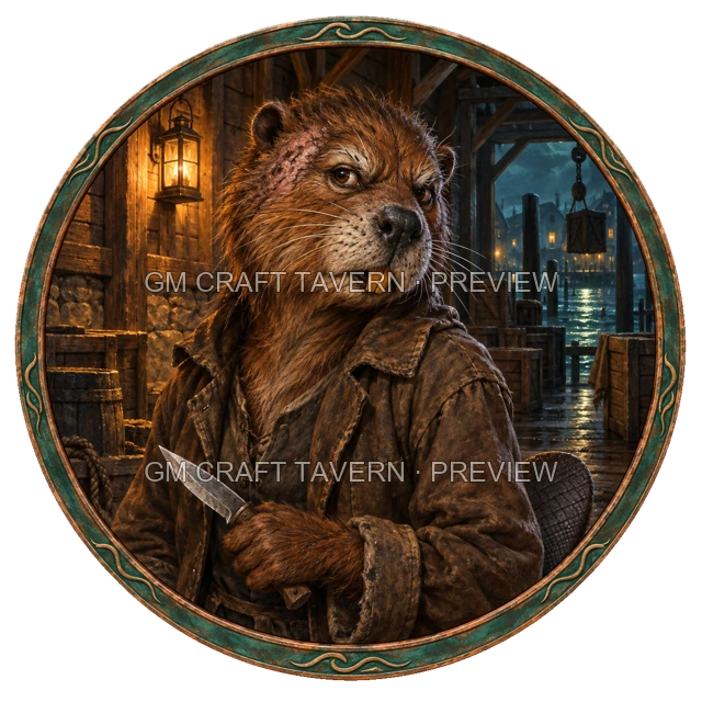 Urdan Duskford - Rogue top-down token preview