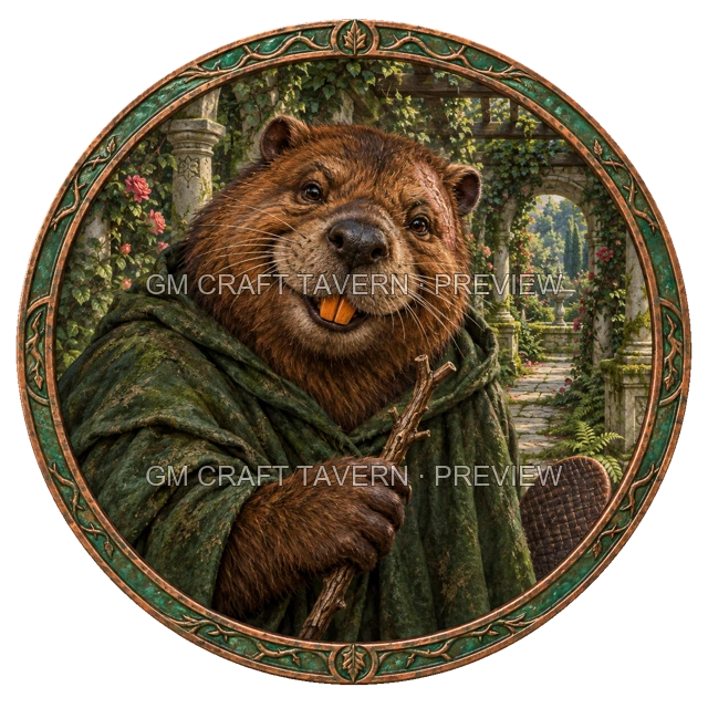 Varka Ironwell - Warlock top-down token preview