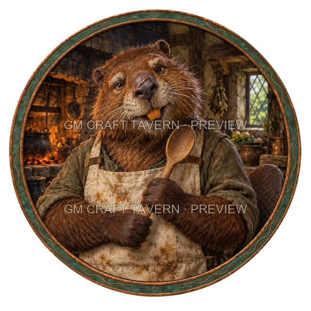 Morga Westmere - Innkeeper top-down token preview