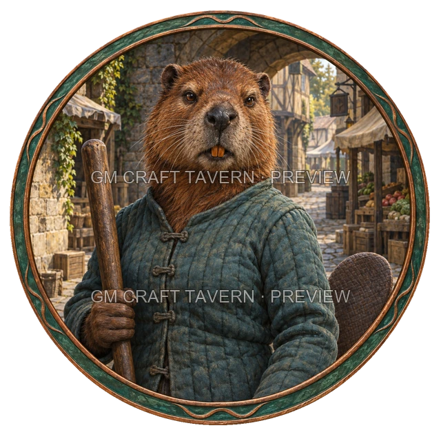 Durg Northbank - Guard top-down token preview