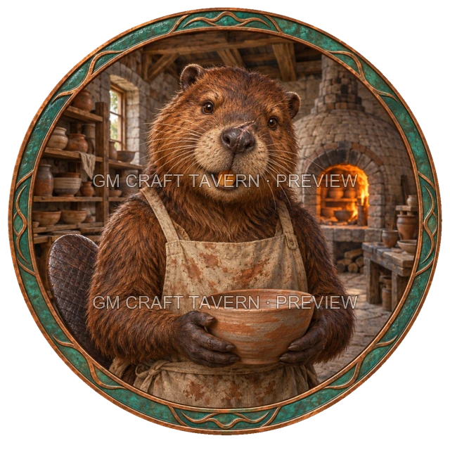 Besha Oakbend - Craftsperson top-down token preview